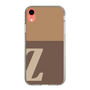スリムプロテクションケース［ オリジナル - initial two tone - Z brown ］