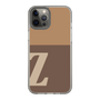 スリムプロテクションケース［ オリジナル - initial two tone - Z brown ］
