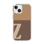 スリムプロテクションケース［ オリジナル - initial two tone - Z brown ］