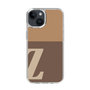 スリムプロテクションケース［ オリジナル - initial two tone - Z brown ］