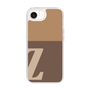 スリムプロテクションケース［ オリジナル - initial two tone - Z brown ］