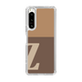 スリムプロテクションケース［ オリジナル - initial two tone - Z brown ］