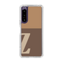 スリムプロテクションケース［ オリジナル - initial two tone - Z brown ］