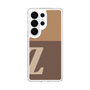 スリムプロテクションケース［ オリジナル - initial two tone - Z brown ］