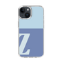 スリムプロテクションケース［ オリジナル - initial two tone - Z blue ］