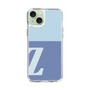 スリムプロテクションケース［ オリジナル - initial two tone - Z blue ］