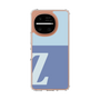 スリムプロテクションケース［ オリジナル - initial two tone - Z blue ］