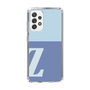 スリムプロテクションケース［ オリジナル - initial two tone - Z blue ］