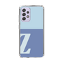 スリムプロテクションケース［ オリジナル - initial two tone - Z blue ］