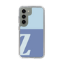 スリムプロテクションケース［ オリジナル - initial two tone - Z blue ］