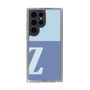 スリムプロテクションケース［ オリジナル - initial two tone - Z blue ］