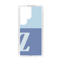 スリムプロテクションケース［ オリジナル - initial two tone - Z blue ］