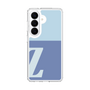 スリムプロテクションケース［ オリジナル - initial two tone - Z blue ］