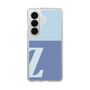 スリムプロテクションケース［ オリジナル - initial two tone - Z blue ］