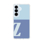 スリムプロテクションケース［ オリジナル - initial two tone - Z blue ］