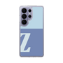スリムプロテクションケース［ オリジナル - initial two tone - Z blue ］