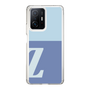 スリムプロテクションケース［ オリジナル - initial two tone - Z blue ］