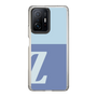 スリムプロテクションケース［ オリジナル - initial two tone - Z blue ］