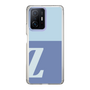 スリムプロテクションケース［ オリジナル - initial two tone - Z blue ］