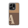 スリムプロテクションケース［ オリジナル - initial two tone - A brown ］