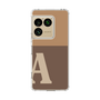 スリムプロテクションケース［ オリジナル - initial two tone - A brown ］