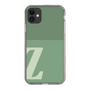 スリムプロテクションケース［ オリジナル - initial two tone - Z green ］
