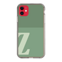 スリムプロテクションケース［ オリジナル - initial two tone - Z green ］