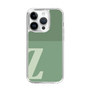 スリムプロテクションケース［ オリジナル - initial two tone - Z green ］