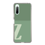 スリムプロテクションケース［ オリジナル - initial two tone - Z green ］