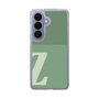 スリムプロテクションケース［ オリジナル - initial two tone - Z green ］