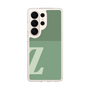スリムプロテクションケース［ オリジナル - initial two tone - Z green ］
