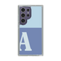 スリムプロテクションケース［ オリジナル - initial two tone - A blue ］