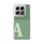 スリムプロテクションケース［ オリジナル - initial two tone - A green ］