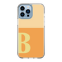 スリムプロテクションケース［ オリジナル - initial two tone - B orange ］
