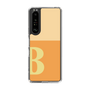 スリムプロテクションケース［ オリジナル - initial two tone - B orange ］
