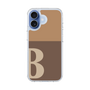 スリムプロテクションケース［ オリジナル - initial two tone - B brown ］