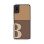 スリムプロテクションケース［ オリジナル - initial two tone - B brown ］