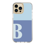 スリムプロテクションケース［ オリジナル - initial two tone - B blue ］