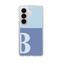 スリムプロテクションケース［ オリジナル - initial two tone - B blue ］
