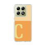 スリムプロテクションケース［ オリジナル - initial two tone - C orange ］