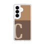 スリムプロテクションケース［ オリジナル - initial two tone - C brown ］