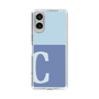 スリムプロテクションケース［ オリジナル - initial two tone - C blue ］