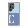 スリムプロテクションケース［ オリジナル - initial two tone - C blue ］