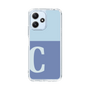 スリムプロテクションケース［ オリジナル - initial two tone - C blue ］