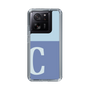 スリムプロテクションケース［ オリジナル - initial two tone - C blue ］
