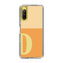 スリムプロテクションケース［ オリジナル - initial two tone - D orange ］