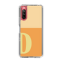 スリムプロテクションケース［ オリジナル - initial two tone - D orange ］