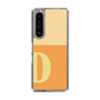スリムプロテクションケース［ オリジナル - initial two tone - D orange ］