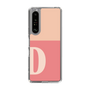 スリムプロテクションケース［ オリジナル - initial two tone - D pink ］