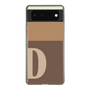 スリムプロテクションケース［ オリジナル - initial two tone - D brown ］